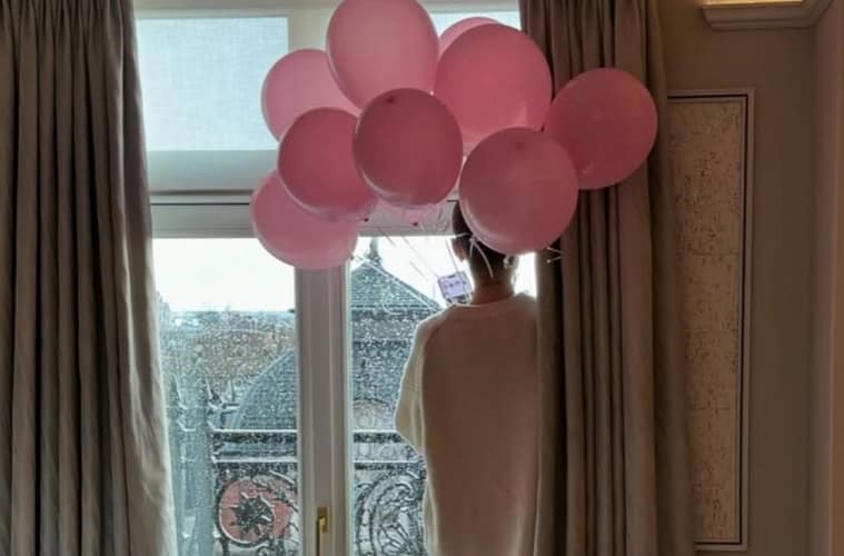 Ariana Grande Celebrates Oscar Nomination with Ethan Slater