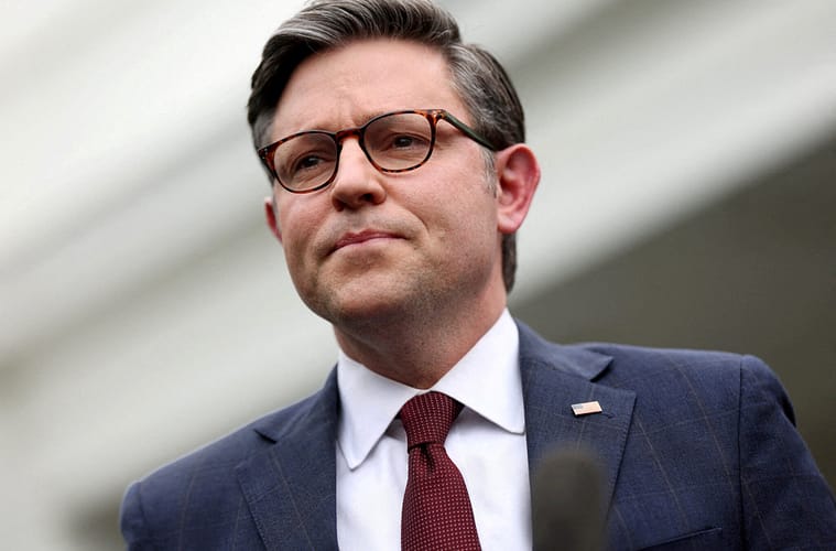 how tall is speaker mike Johnson