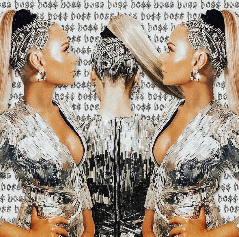 Dorit Kemsley wearing an excessive amount of bobby pins