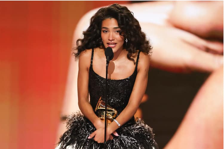 Olivia Dean wins Best New Artist Grammy