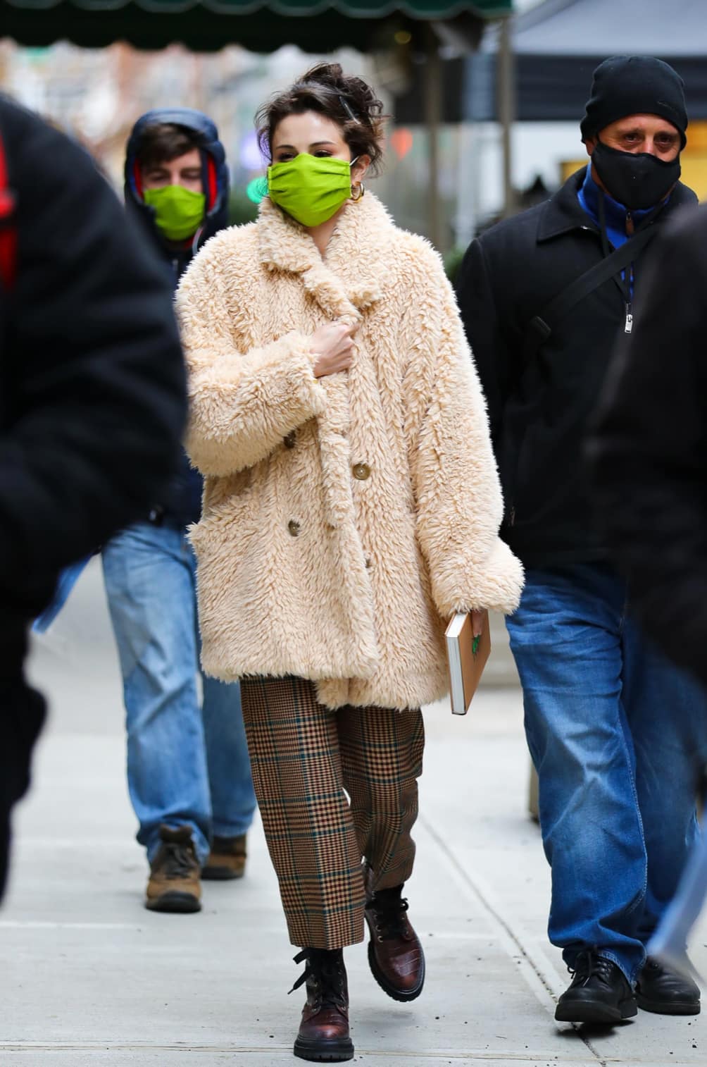 Selena Gomez / while filming Only Murders In The Building