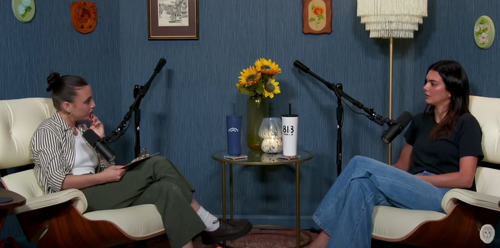 Emma Chamberlain and Kendall Jenner