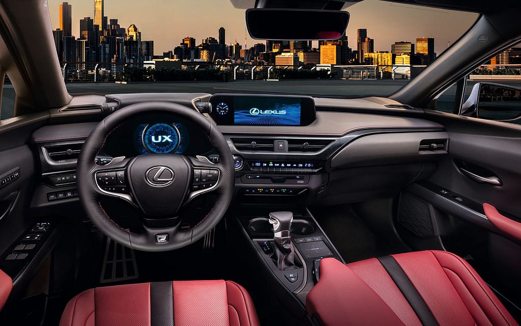 Lexus UX interior