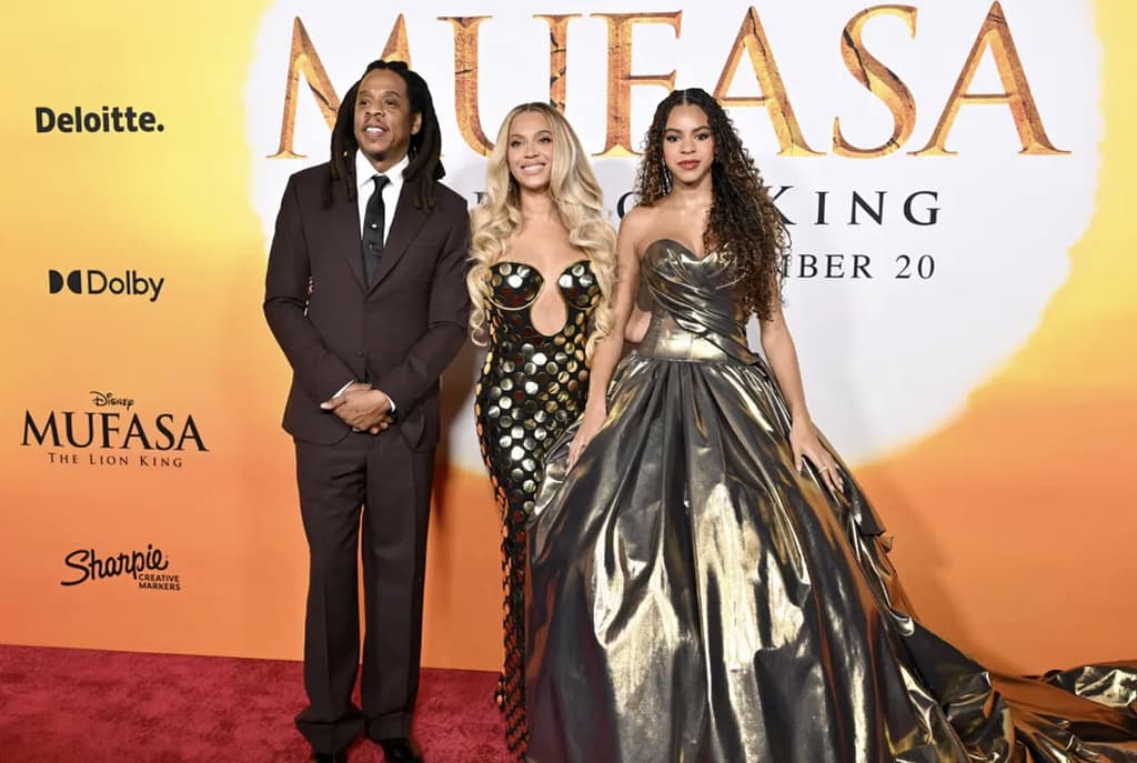 Beyonce, Blue Ivy, Jay-Z