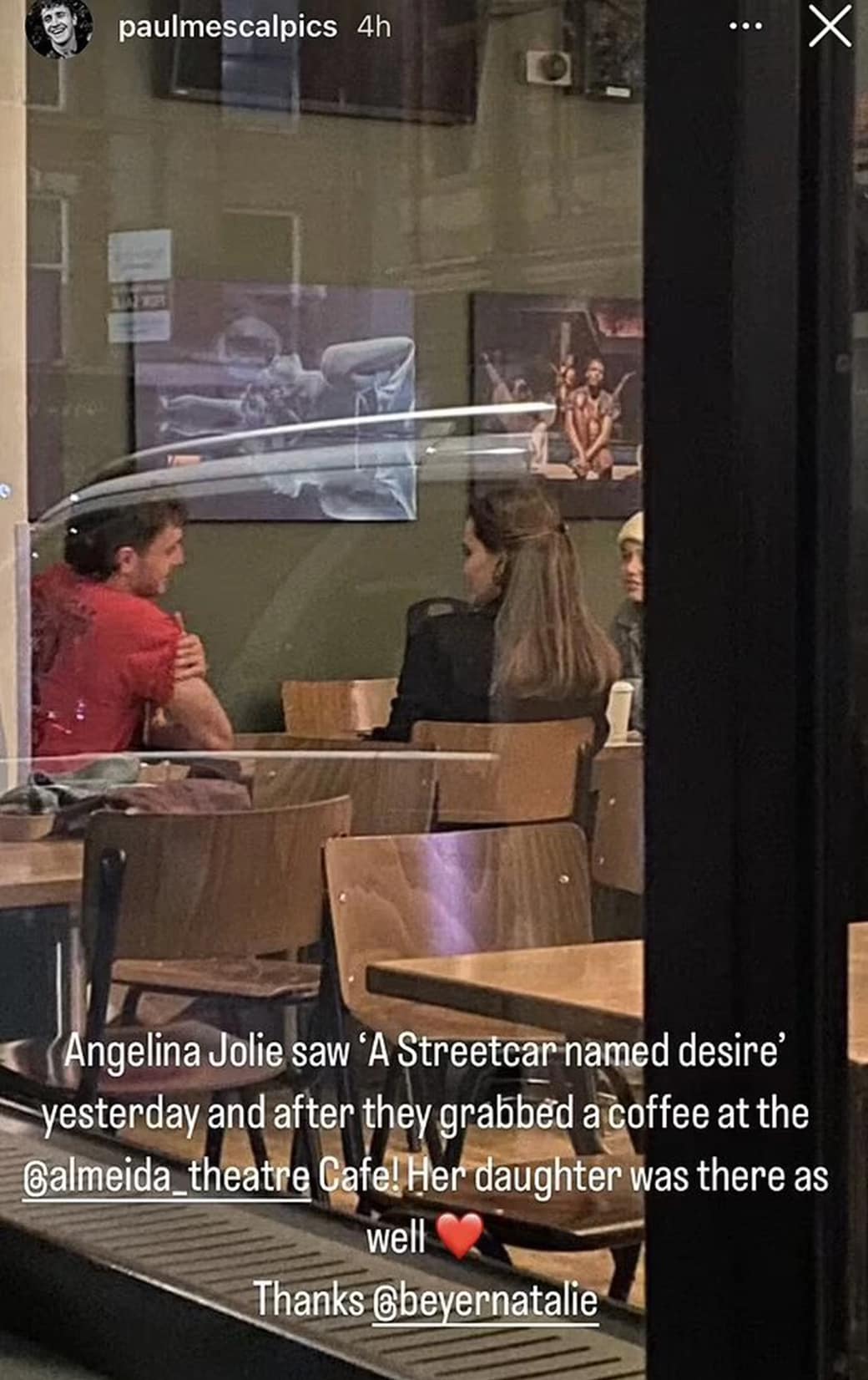 paul mescal angleina jolie