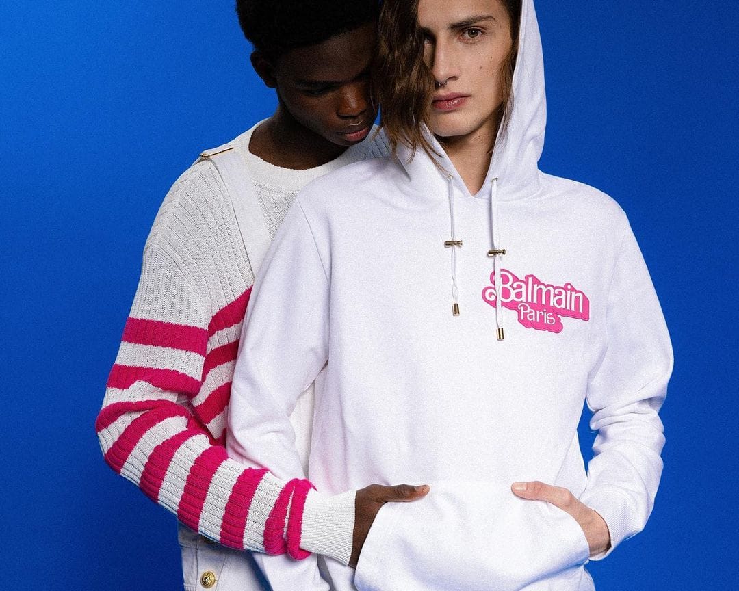 Balmain X Barbie Fashion Collab