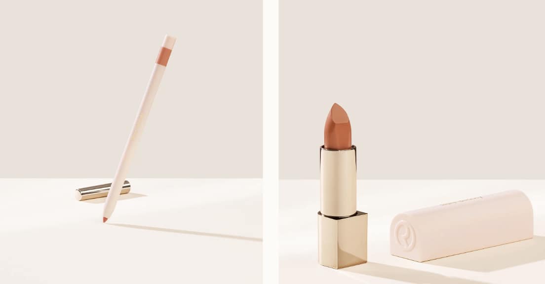 Rare Beauty's Kind Words Matte Lip Liner and Lipstick