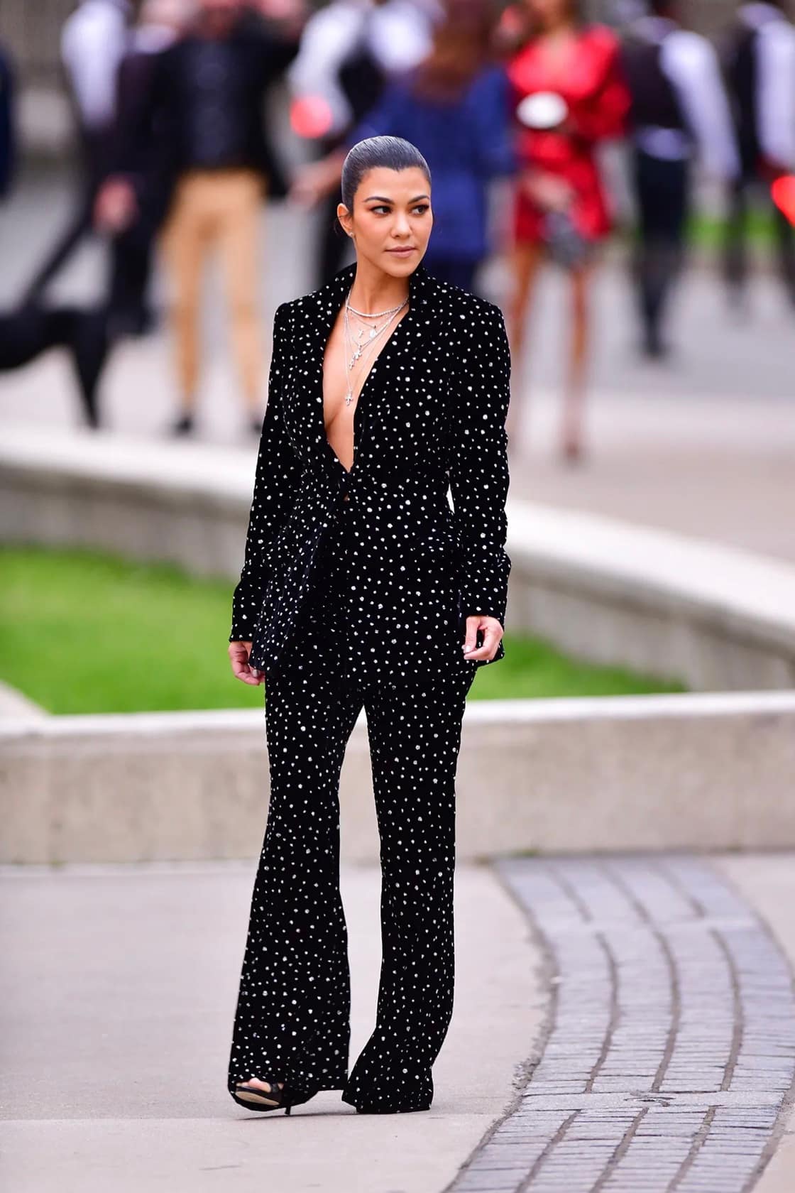 Kourtney at the 2018 CFDA Awards