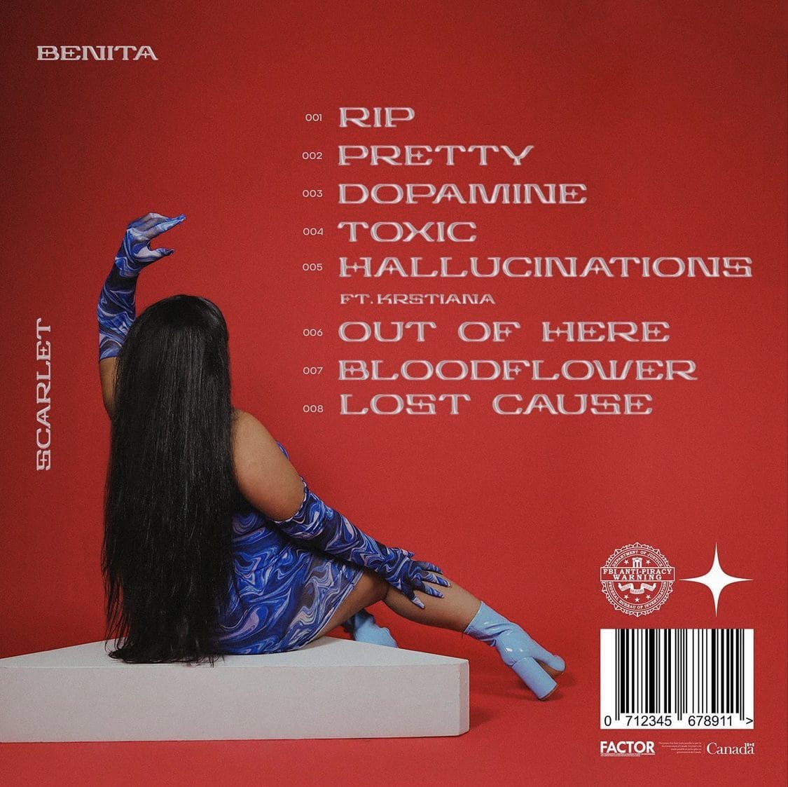 R&B Baddie Benita Debuts EP “Scarlet” Inspired by Love and Toxicity