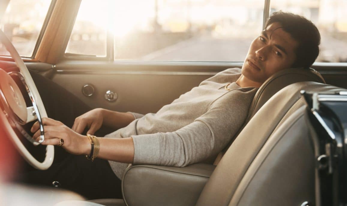 david thurman come closer campaign featuring henry golding