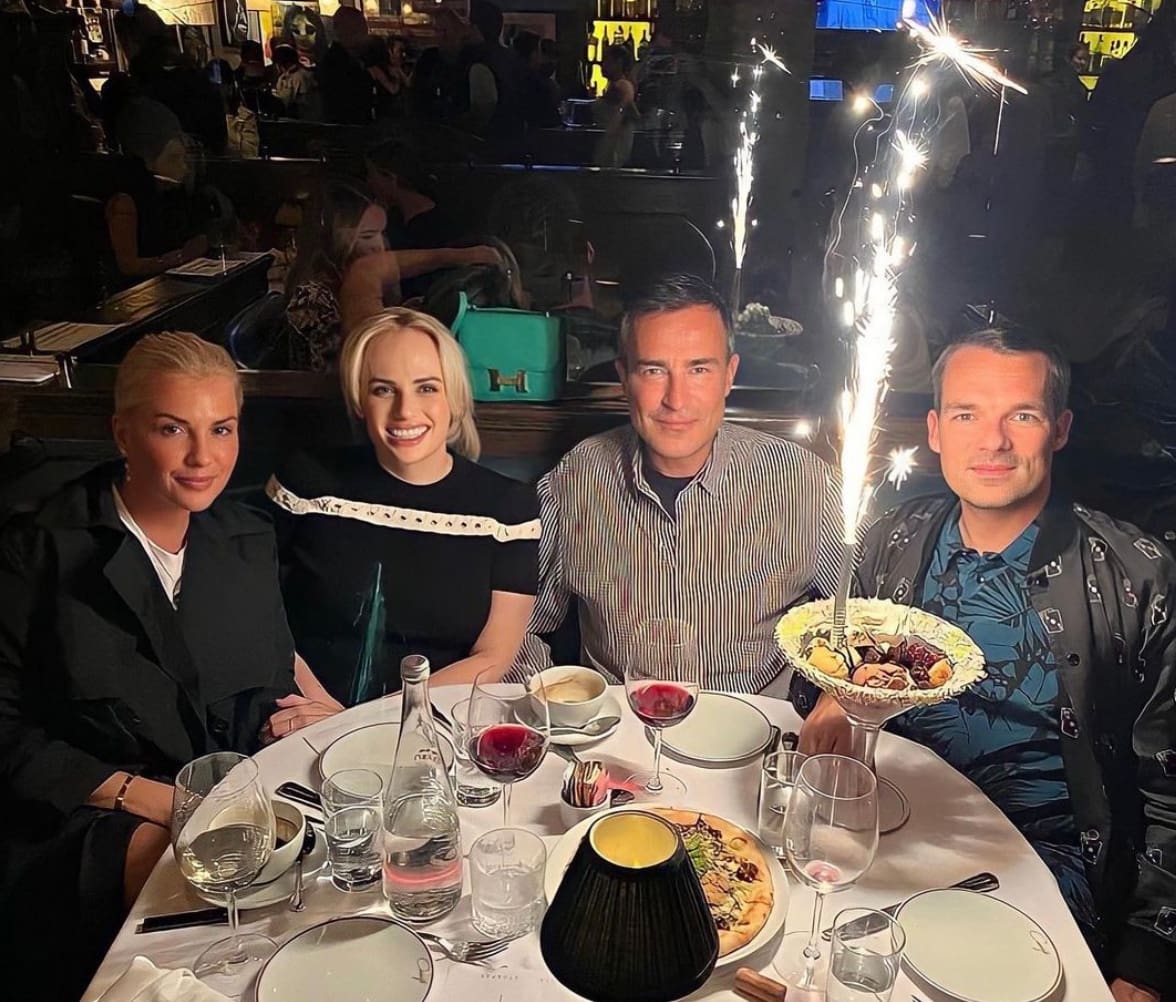 Ramona Agruma and Rebel Wilson out for dinner