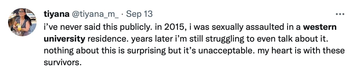 Sexual Assault at Western