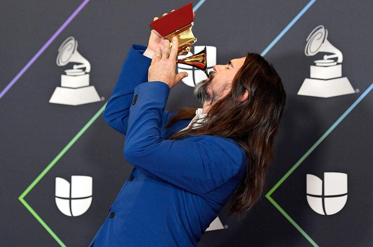 Juanes at the Grammy Awards.