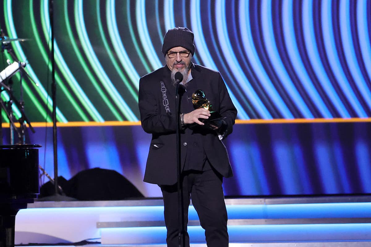 Los Lobos at the Grammys Awards.