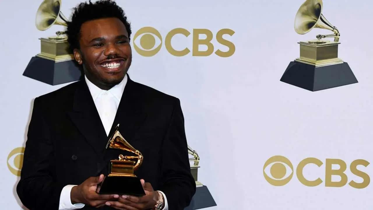 Baby Keem at the Grammy Awards.