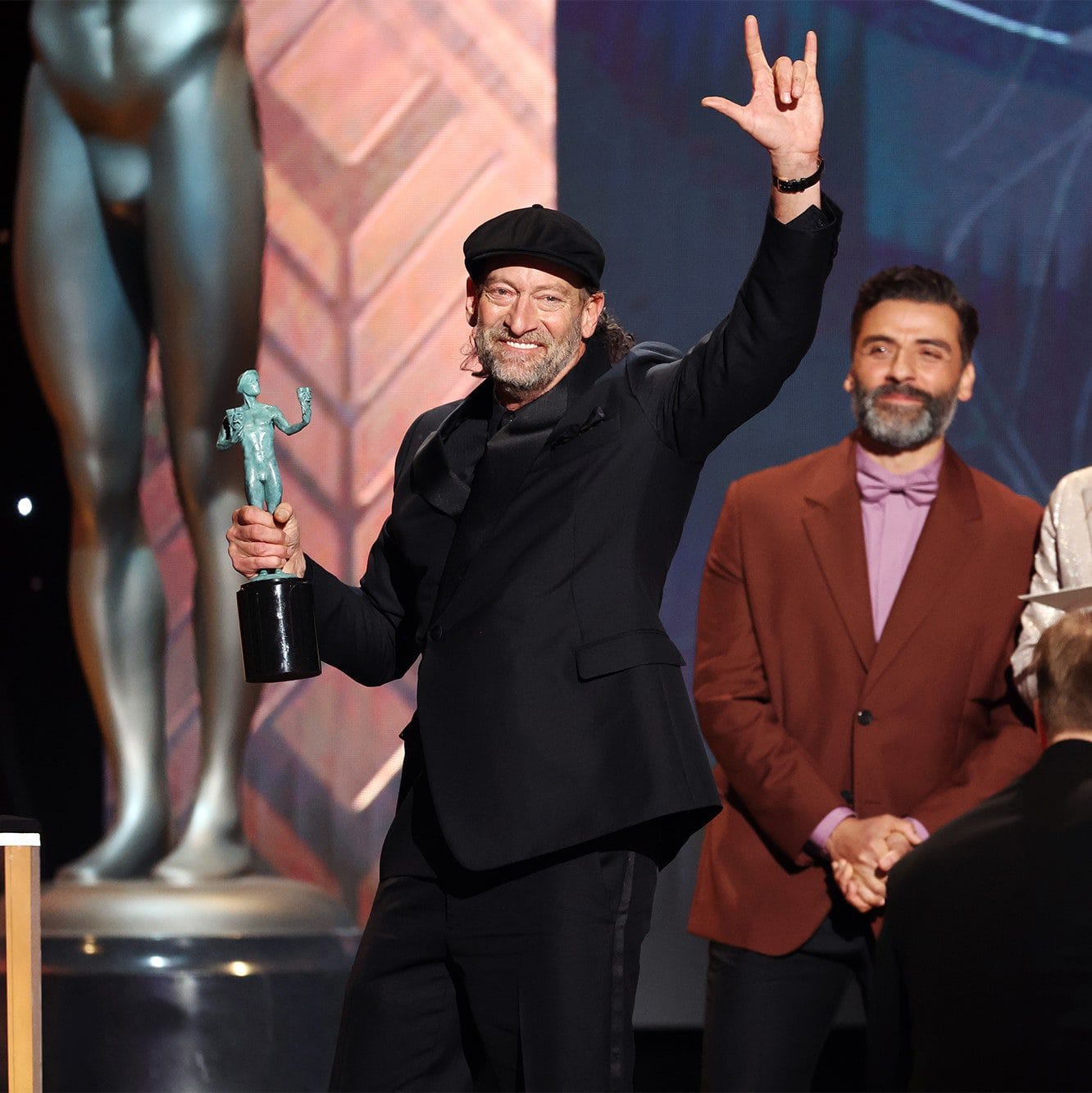 Troy Kotsur Accepts his Award