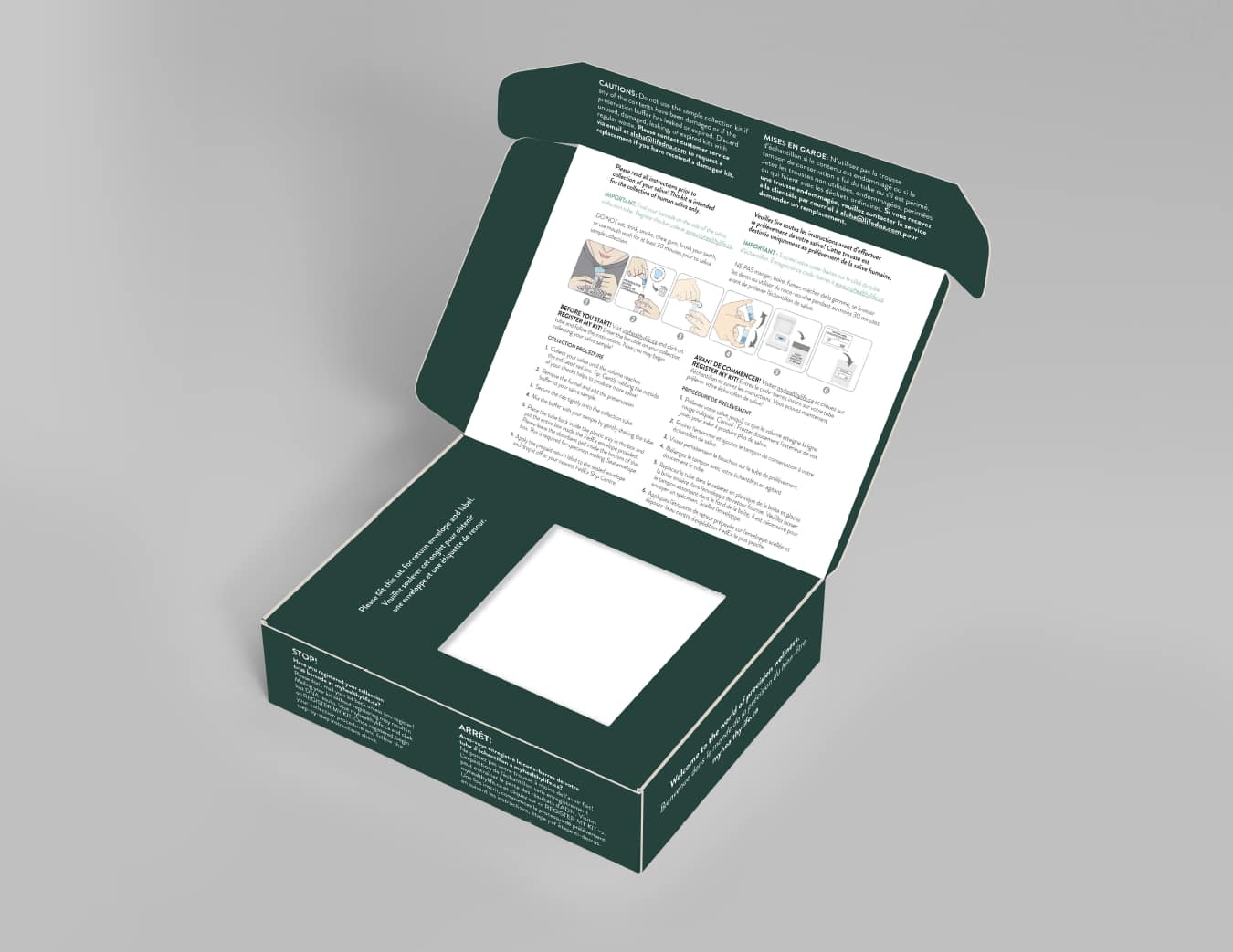 MyHealthyLifeTM DNA testing platform