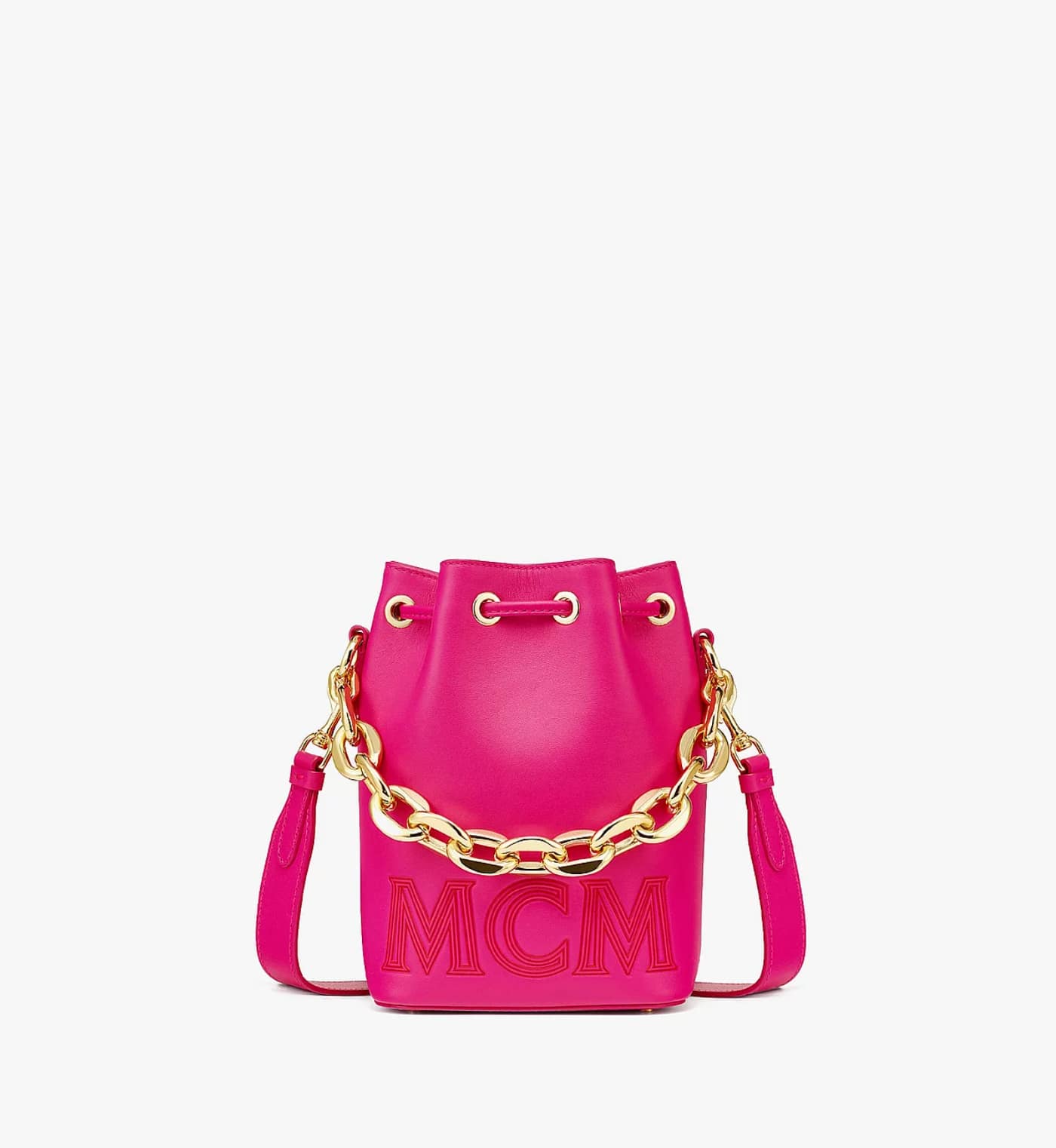 mcm hot pink bag
