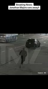 Jonathan Majors Running Video