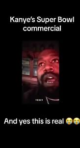 Kanye West Super Bowl Commercial