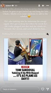 tom sandoval phone call