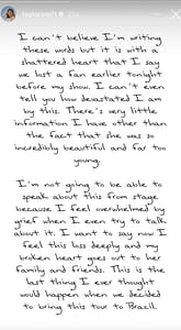 Taylor Swift Brazil Fan Dies What Happened