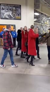 Taylor Swift and Brittany Mahomes