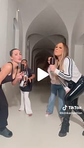 kim kardashian north west tiktok