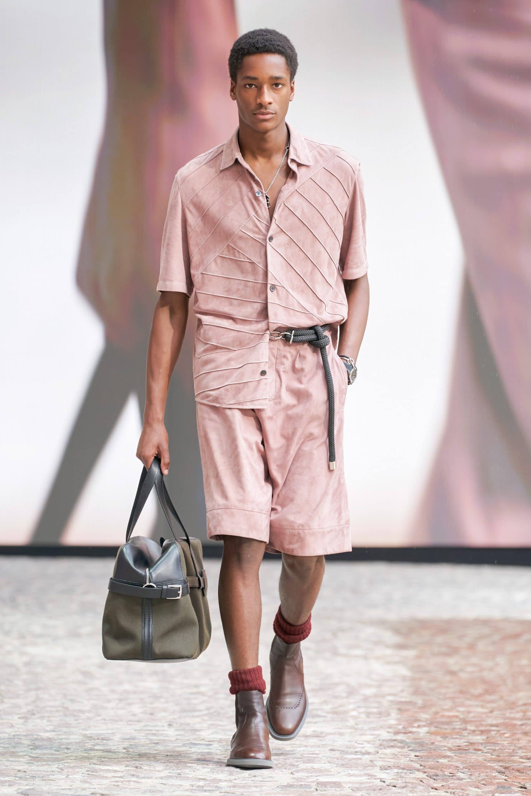 Pink Menswear Hermes