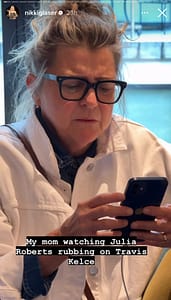 Swifties slam Julia Roberts interaction with Travis Kelce