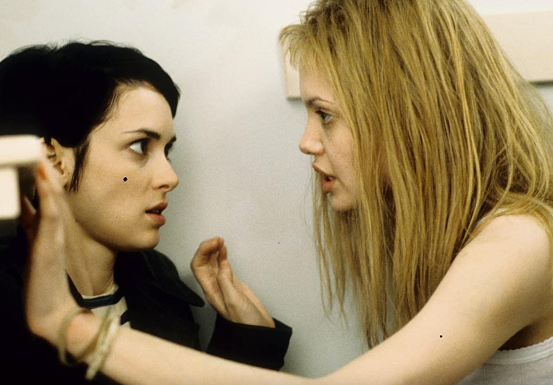 Winona Ryder and Angelina Jolie