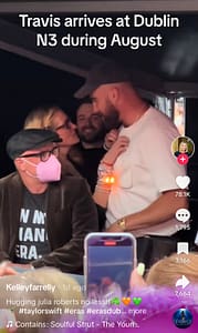 Swifties slam Julia Roberts interaction with Travis Kelce