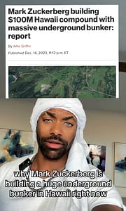 Mark Zuckerberg Bunker Hawaii Compound Details Doomsday Coming?