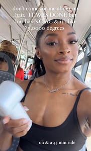 Simone Biles Defends Her Hair in Olympics
