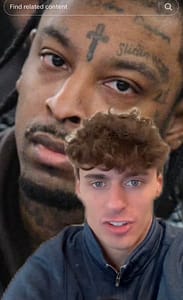 21 Savage and Adin Ross