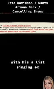 pete davidson wants ariana grande back