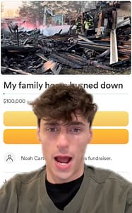 Noah Glenn Carter House Burns Down What Happened