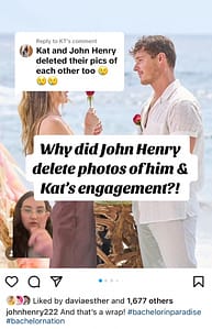 Kat And John Henry Engagement Photos Removed What Happened