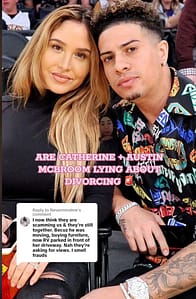Austin McBroom Wife Lying