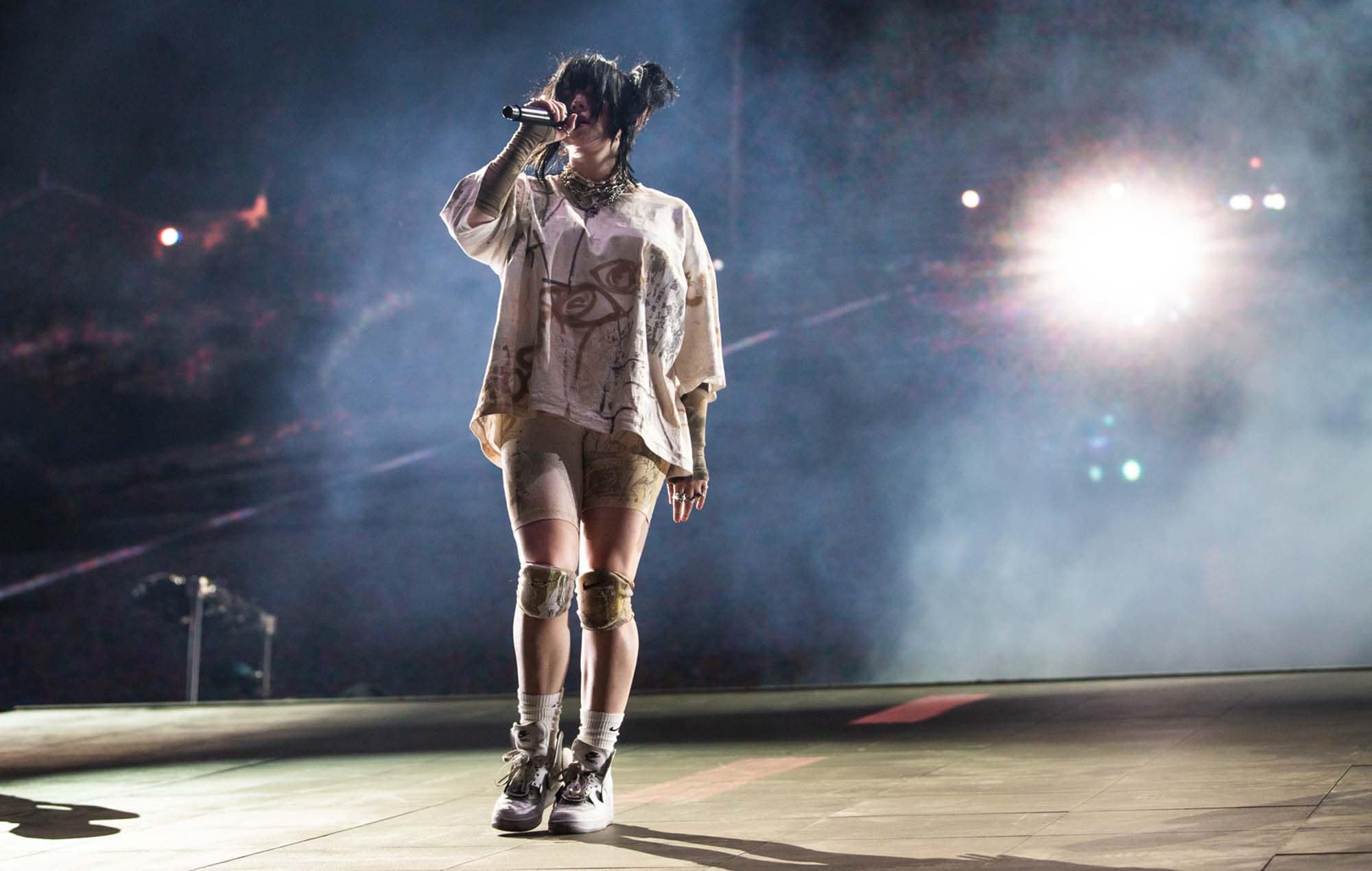 Billie Eilish at Coachella.