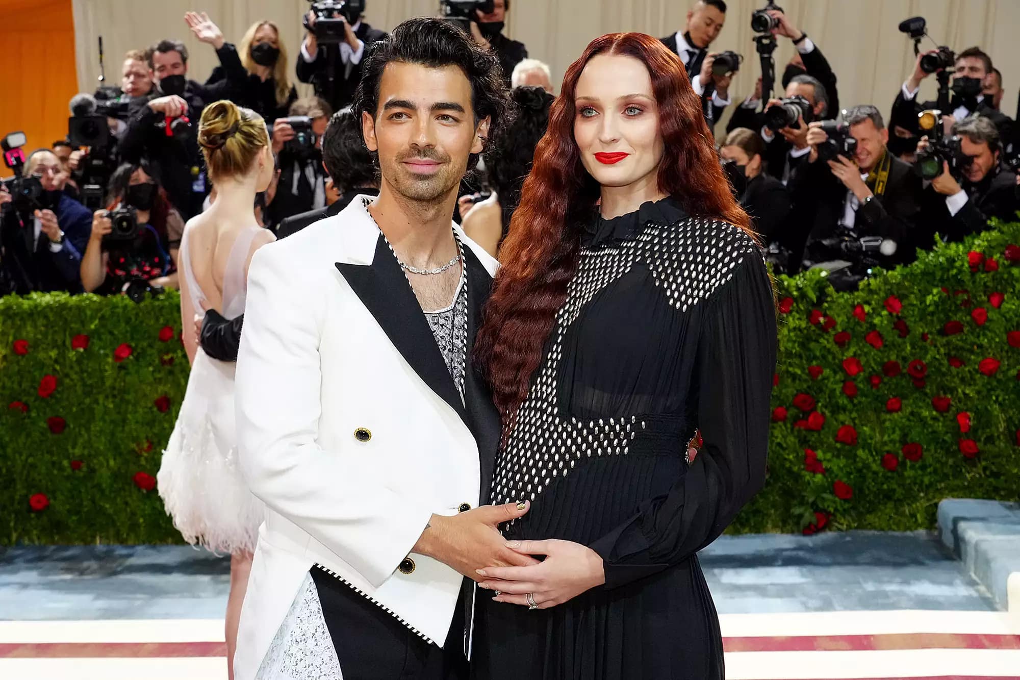 Sophie Turner and Joe Jonas at the Met Gala 2022.