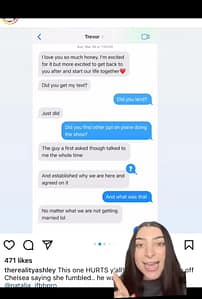 Trevor Love is Blind Texts