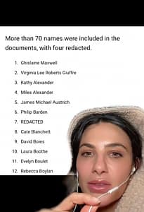 Jeffrey Epstein Island Visitors