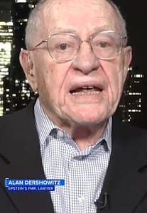 Jeffrey Epstein and Alan Dershowitz