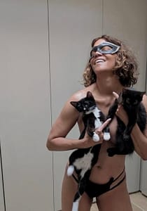 Halle Berry Topless Celebrates Catwoman Anniversary