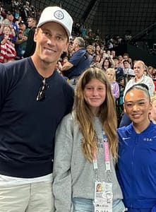 Tom Brady Brings Daughter Vivian to Paris Olympics