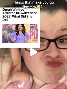 Oprah Arrested