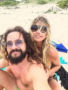 Heidi Klum Revealing Cheetah Bikini