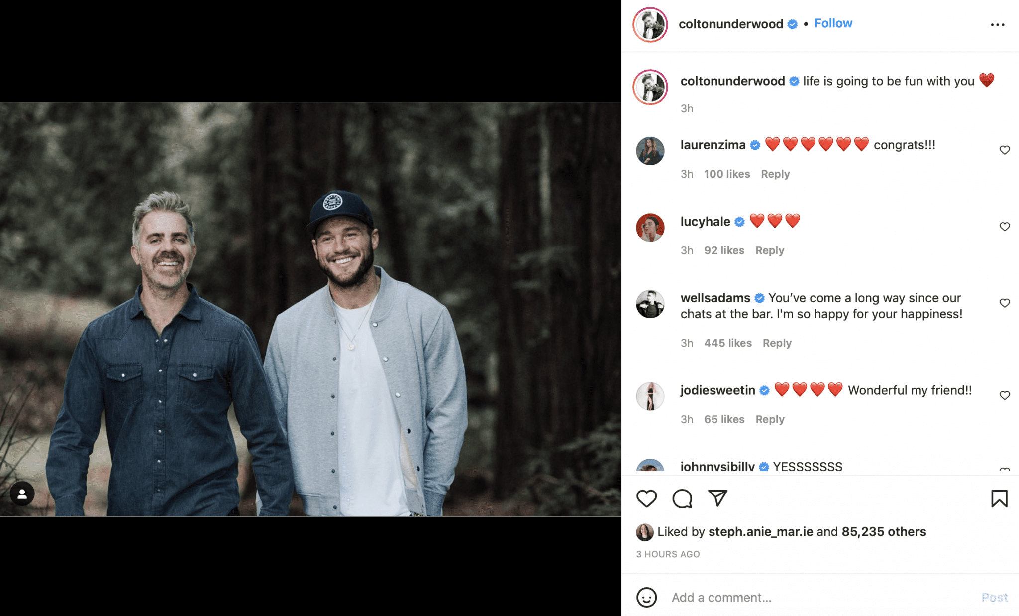Colton Underwood Engaged to Jordan C. Brown