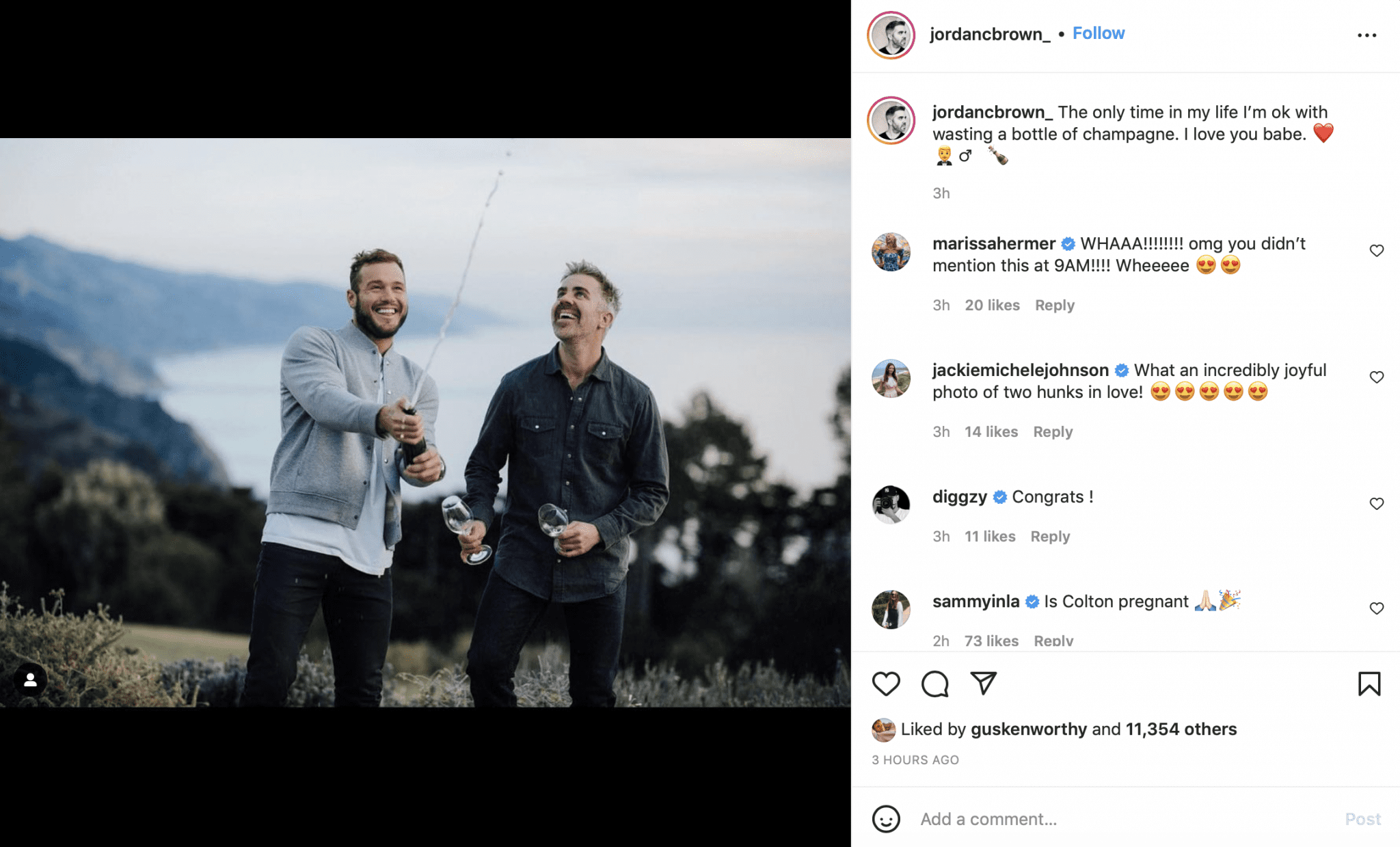 Colton Underwood Engaged to Jordan C. Brown